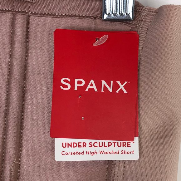 NEW SPANX Corseted High Waisted Short #HH11 - Picture 6 of 9